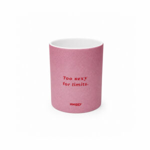 Tazza Glitter Rosa – Too sexy for limits
